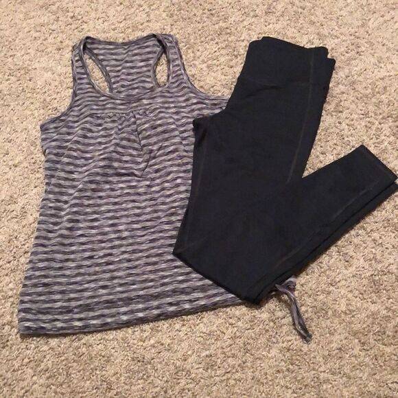 Athleta size Small Leggings and Tank - Picture 1 of 6